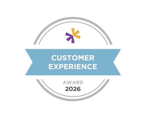 2026 Customer Experience Award badge recognizing excellence in resident and family satisfaction