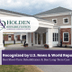 Exterior of Holden Rehabilitation & Skilled Nursing Center, recognized by U.S. News & World Report for Best Short-Term Rehabilitation and Best Long-Term Care in 2026