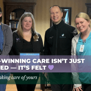 Oakdale Rehabilitation team with Dr. Mikhail Novikov after being named a 2026 Partner in Wound Care Excellence