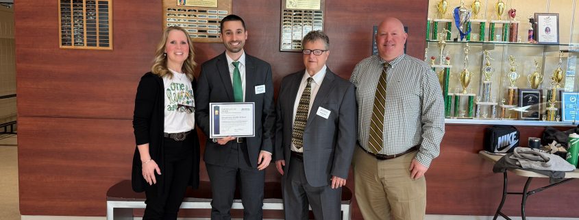 Mountview inclusive education grant presentation by Nathan and David Oriol to Mountview Middle School leadership in Holden Massachusetts.