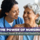 Nurse providing compassionate care to an older adult resident during National Nurses Week