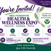 Oriol Foundation Health & Wellness Expo at the Holden Senior Center on September 22, 2026