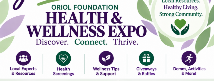 Oriol Foundation Health & Wellness Expo at the Holden Senior Center on September 22, 2026