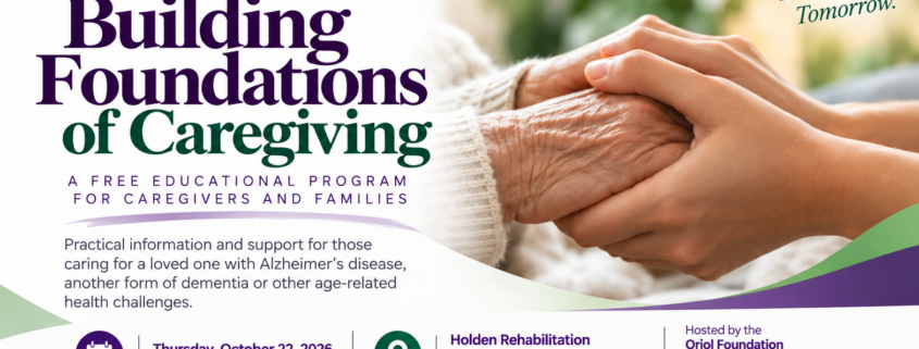 Building Foundations of Caregiving free caregiver program in Holden, MA