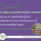 Oriol Health Care October 2026 Employees of the Month recognition graphic celebrating the dedication and compassion of team members at Holden Rehabilitation, Oakdale Rehabilitation, and Oriol At Home.